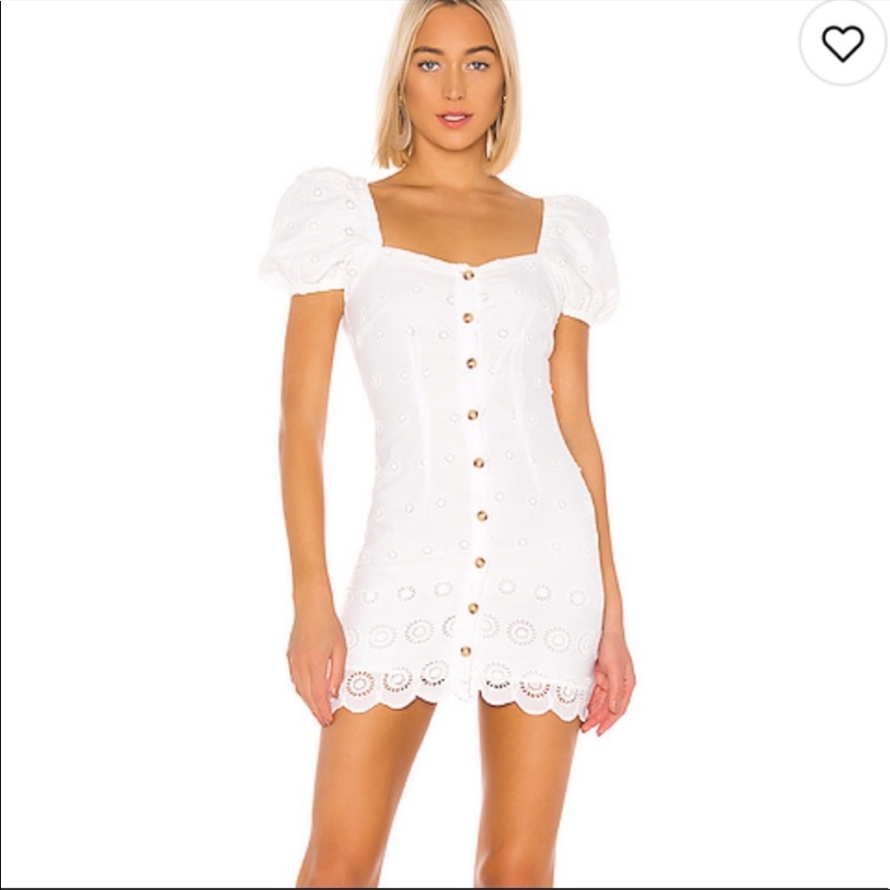 Majorelle Johnny eyelet dress